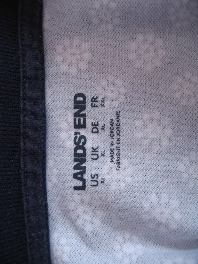 Polo Marine Floral Lands' end - Neuf sans étiquette - Taille XXL (FR) – photo 4